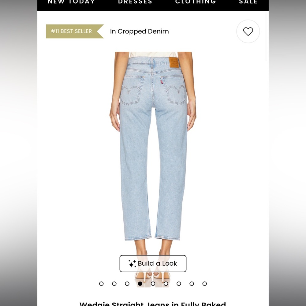 Levi’s Premium Wedgie Straight Jeans - Size 24